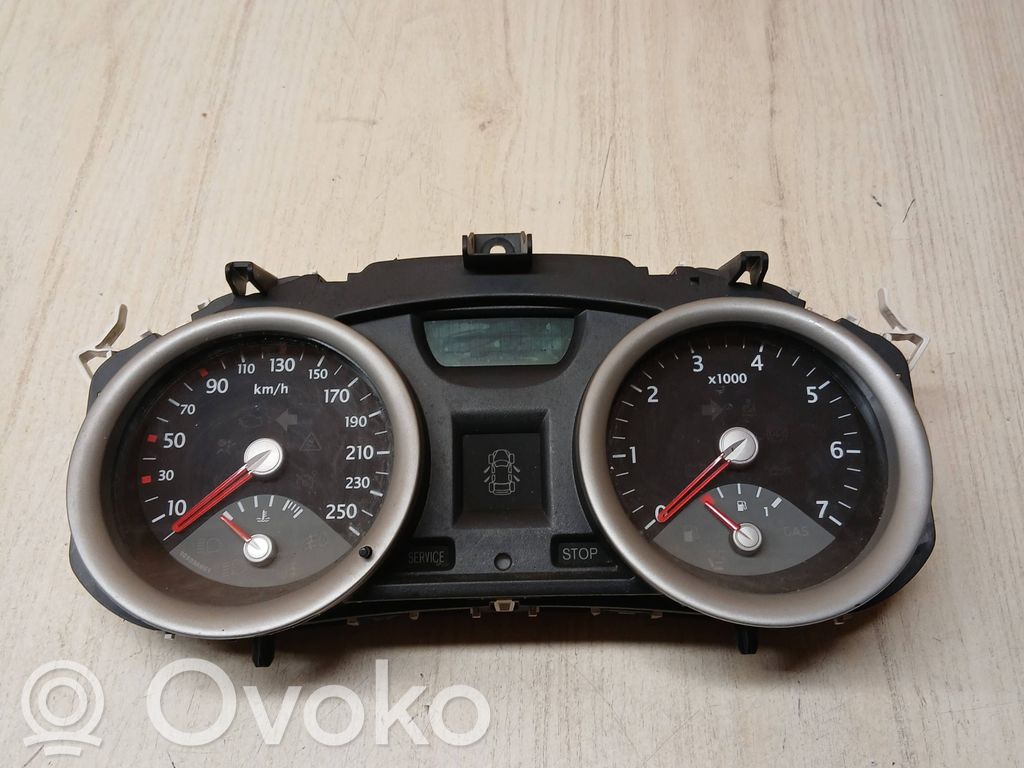 Renault Megane II Geschwindigkeitsmesser Cockpit 