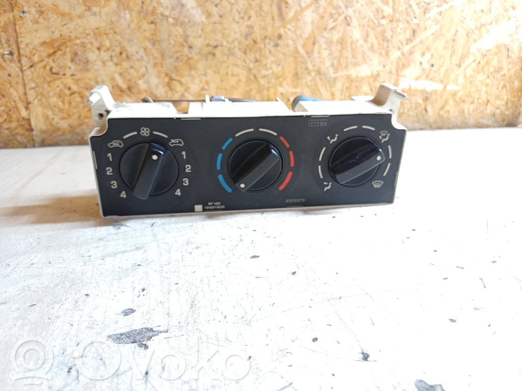 Citroen Berlingo Climate control unit 