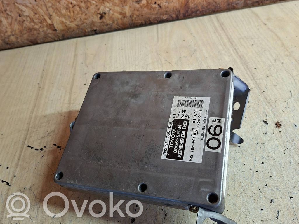 Toyota Yaris Engine control unit/module 
