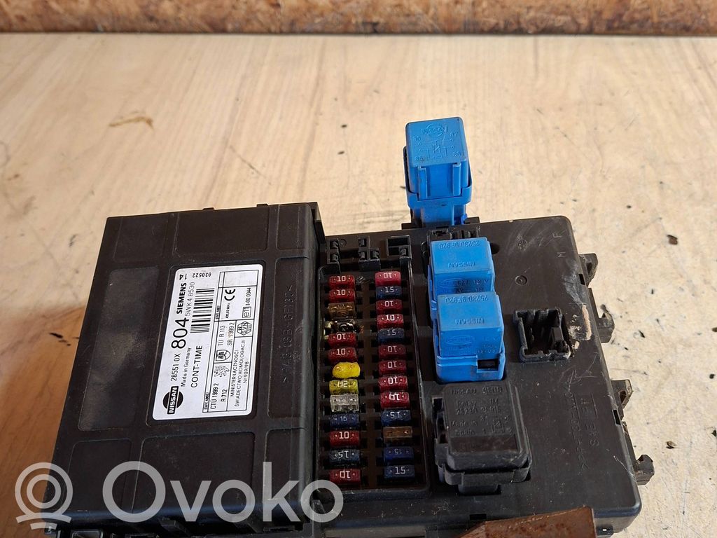 Nissan Terrano Module de fusibles 
