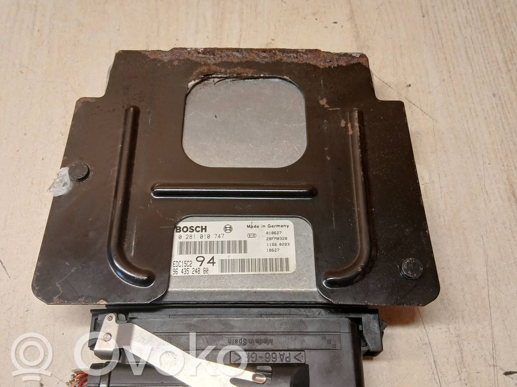 Peugeot 307 Engine control unit/module 