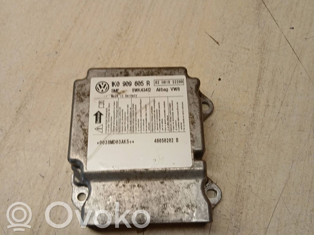 Volkswagen Jetta V Unitate/modul de comandă airbaguri 