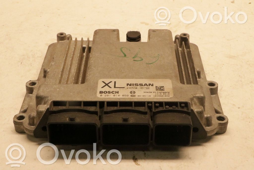 Nissan Qashqai Engine control unit/module 