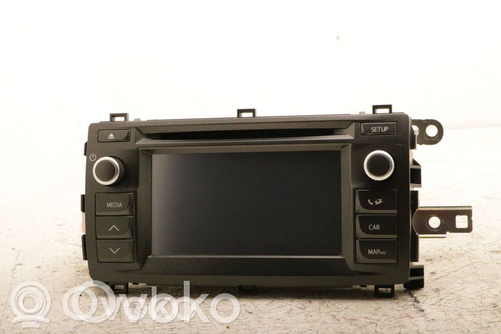 Toyota Auris E180 Panel / Radioodtwarzacz CD/DVD/GPS 