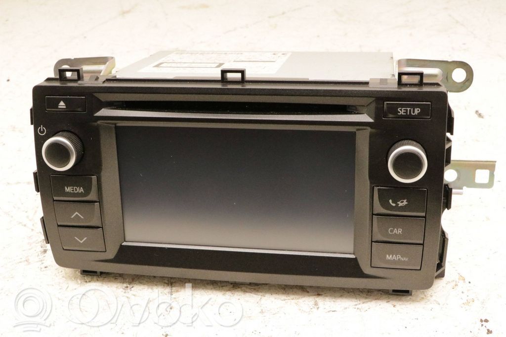 Toyota Auris E180 Panel / Radioodtwarzacz CD/DVD/GPS 