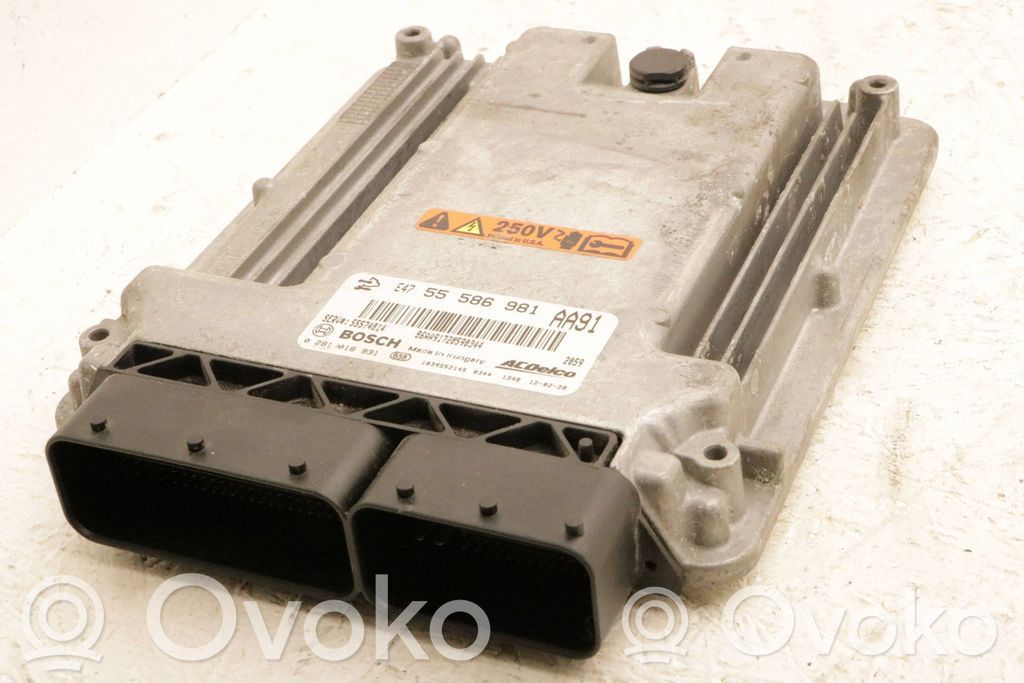 Opel Insignia A Engine control unit/module 