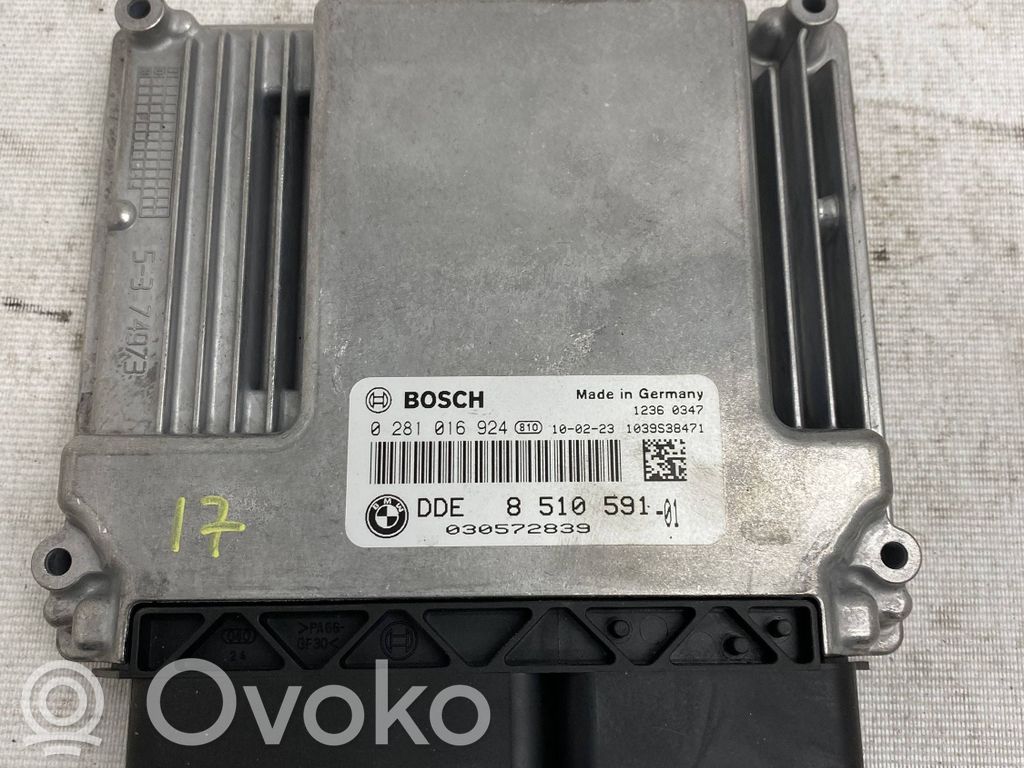 BMW 3 E90 E91 Sterownik / Moduł ECU 