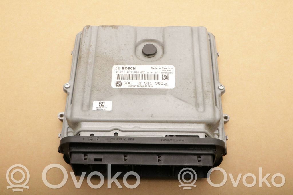 BMW 5 F10 F11 Engine control unit/module 