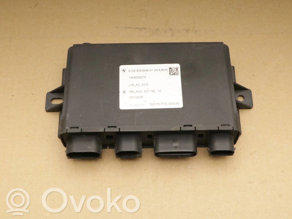 BMW i3 Other control units/modules 