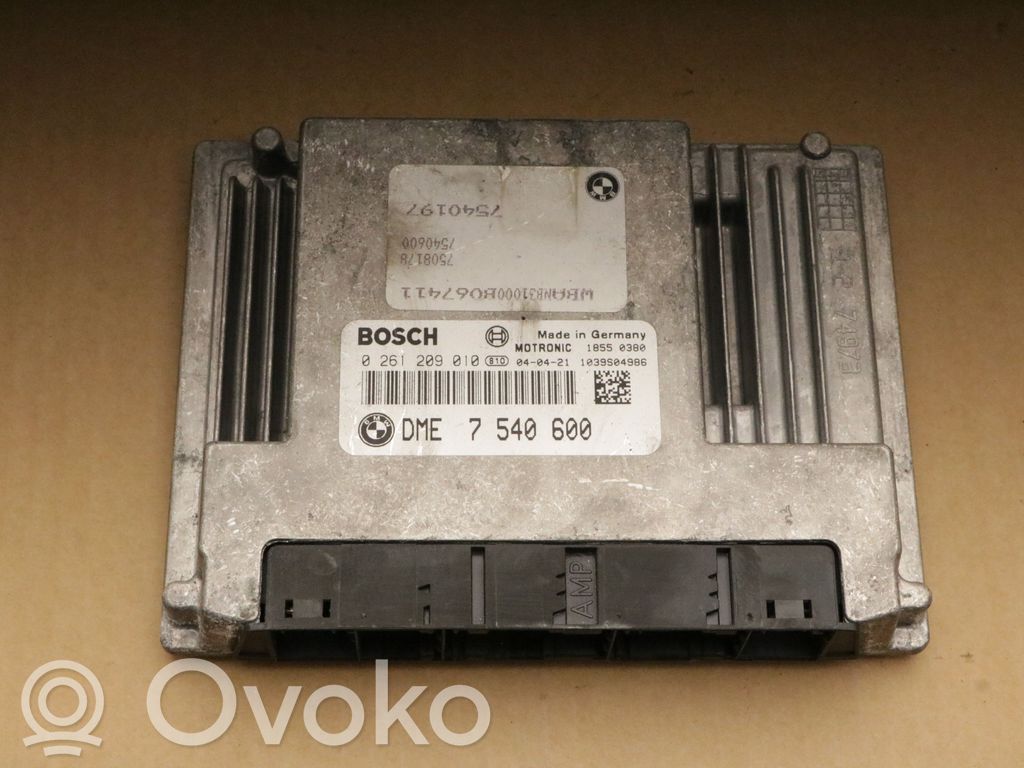 BMW 6 E63 E64 Engine control unit/module 