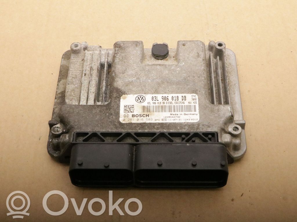 Skoda Yeti (5L) Engine control unit/module 