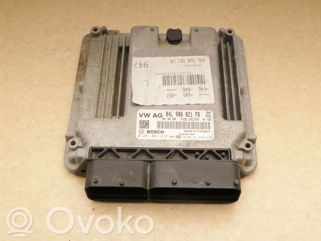Audi A6 S6 C7 4G Variklio valdymo blokas 