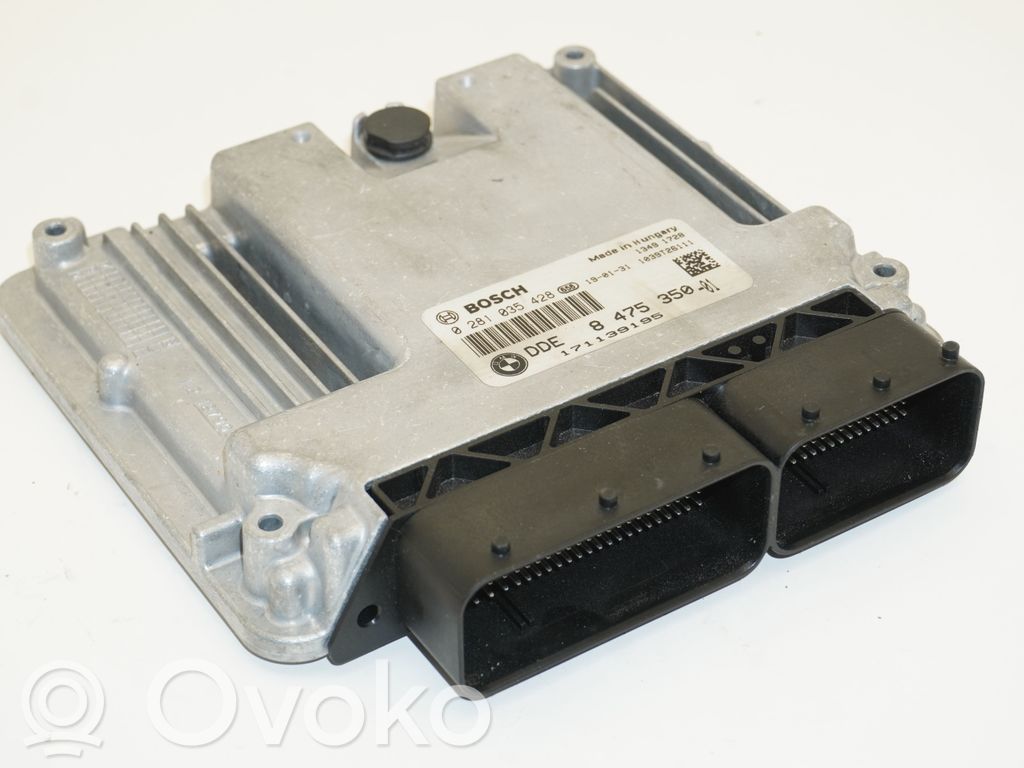 BMW 4 F36 Gran coupe Engine control unit/module 