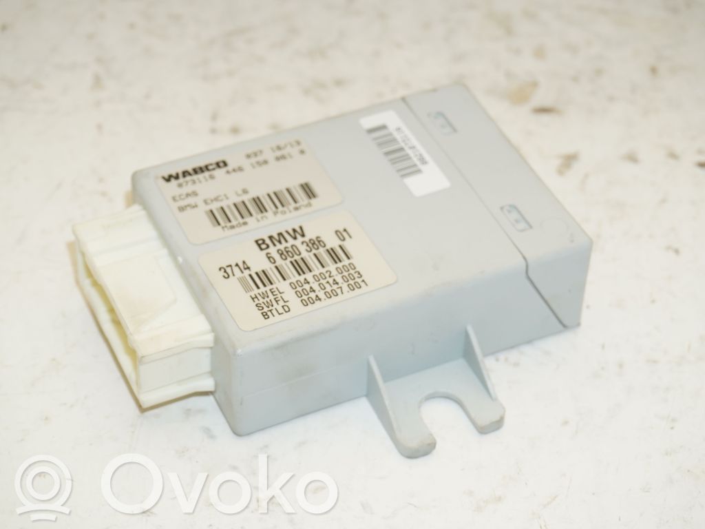 BMW 5 F10 F11 Sterownik / Moduł tylnego zawieszenia pneumatycznego 