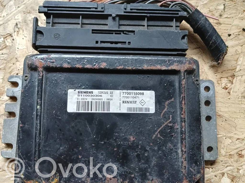 Renault Kangoo I Engine control unit/module 