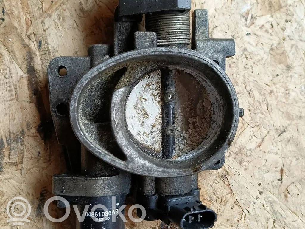 Throttle valve   04861036AB