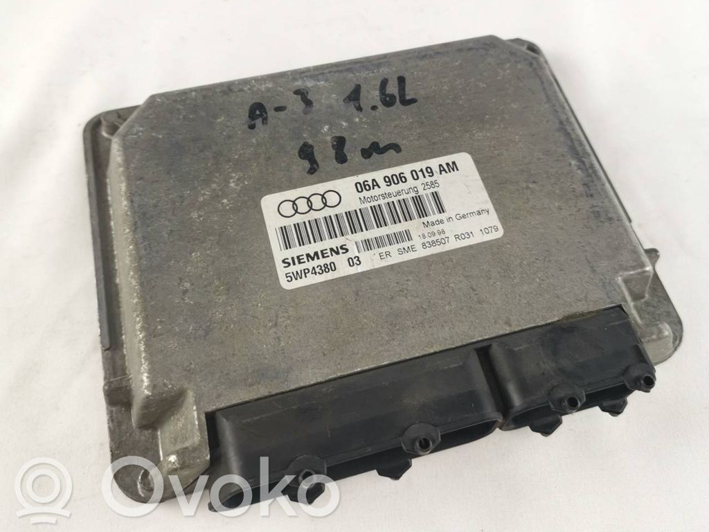 Engine control unit/module   06A906019AM,5WP4380