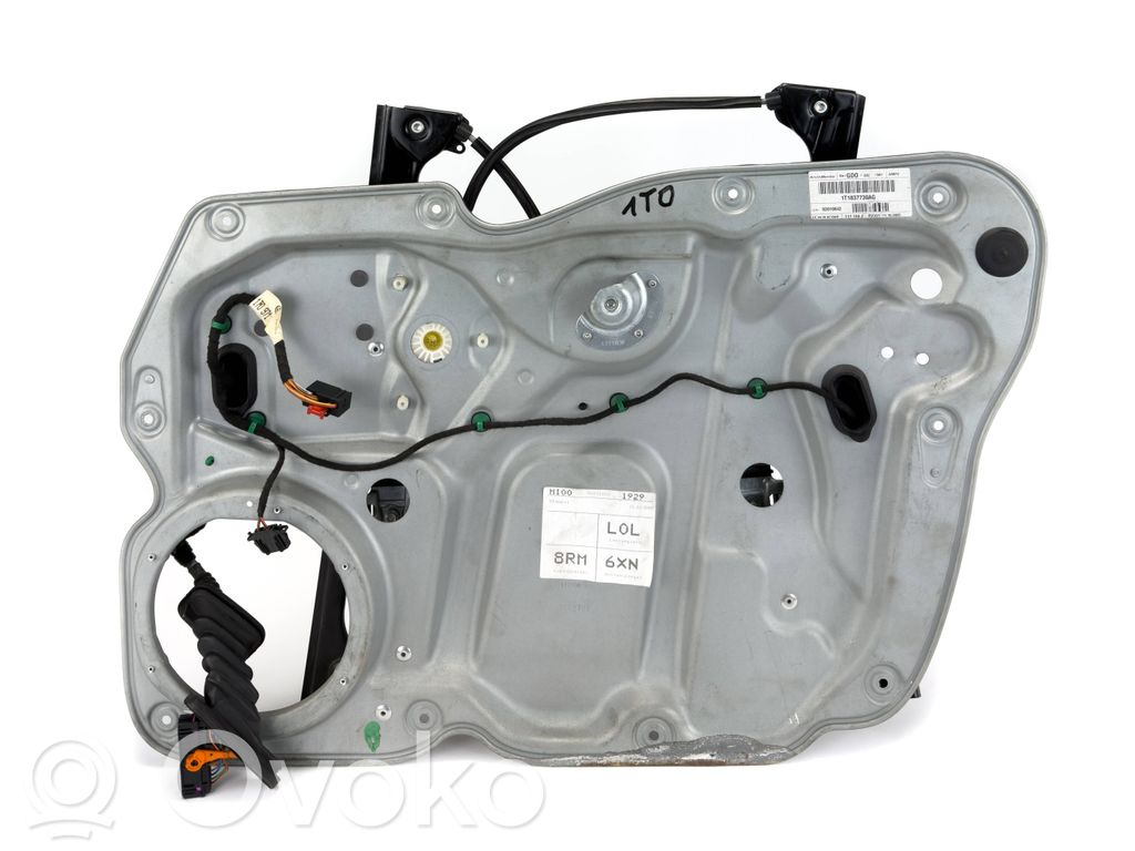 Volkswagen Touran I Mechanizm podnoszenia szyby przedniej bez silnika 