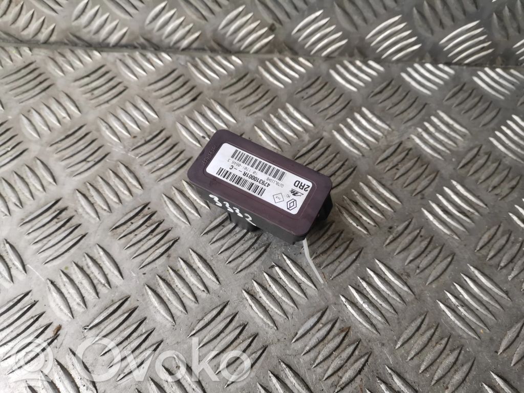 Renault Megane III ESP acceleration yaw rate sensor 