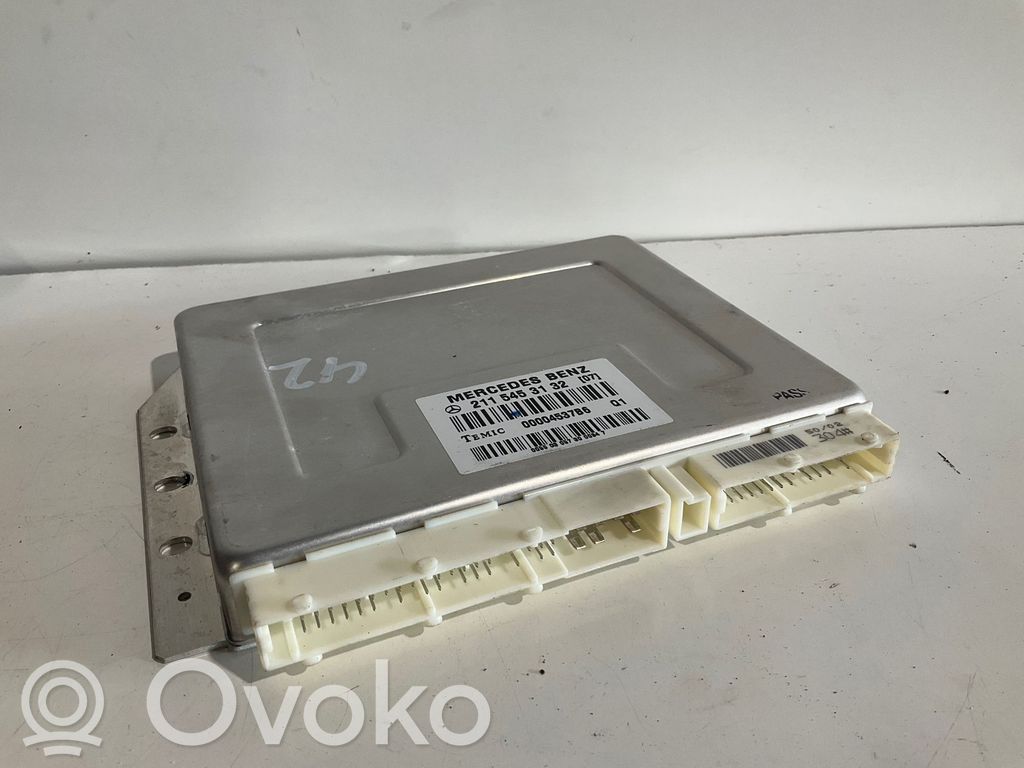Module de commande suspension   2115453132,00004537B6,A2115453132