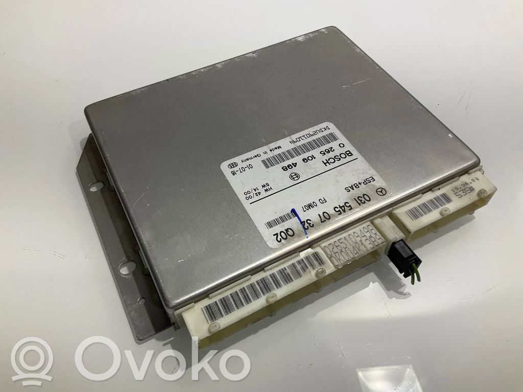 Mercedes-Benz E W210 ESP (stability system) control unit 
