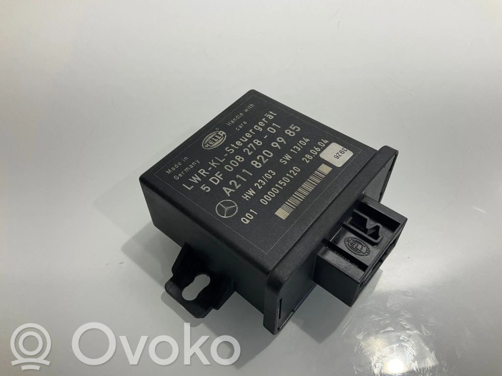 Mercedes-Benz E W211 Light relay 