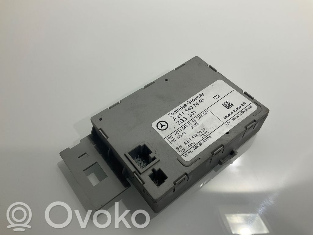 Mercedes-Benz E W211 Gateway control module 