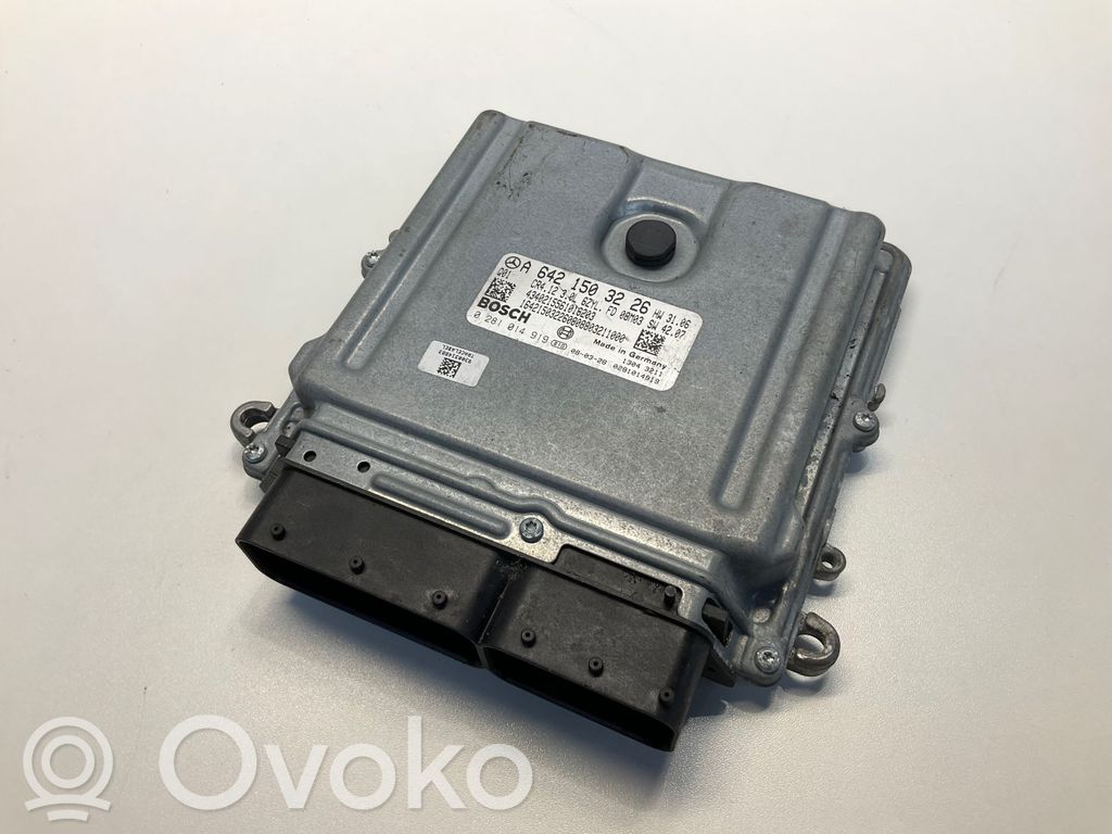 Engine control unit/module   A6421503226,0281014919,6421503226