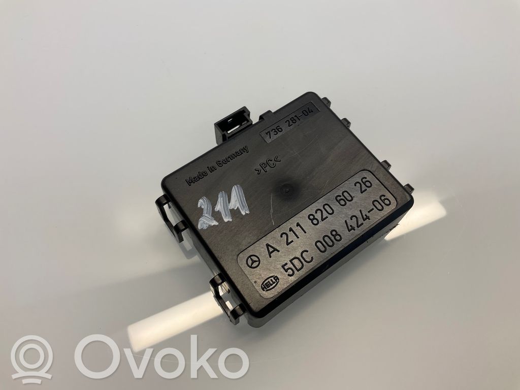 Mercedes-Benz E W211 Sensor de lluvia 