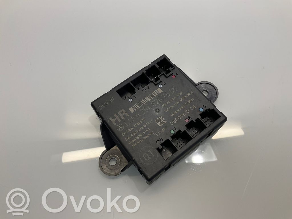 Mercedes-Benz C W204 Door control unit/module 