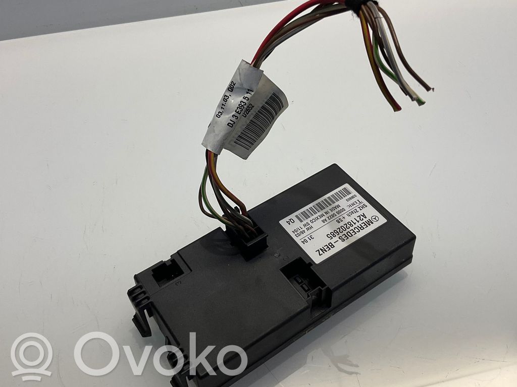 Mercedes-Benz CLS C219 Seat control module 