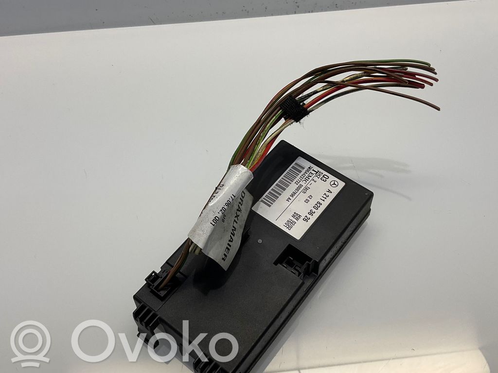 Mercedes-Benz E W211 Module de commande de siège 