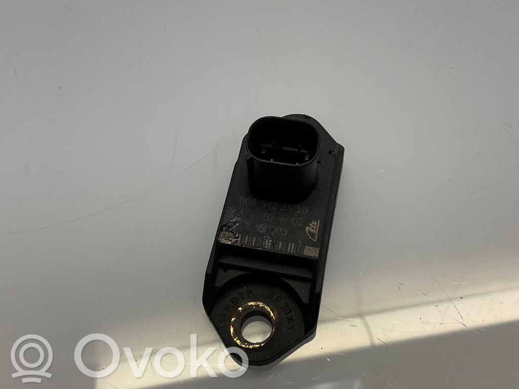 Mercedes-Benz S W221 Sensor impacto/accidente para activar Airbag 