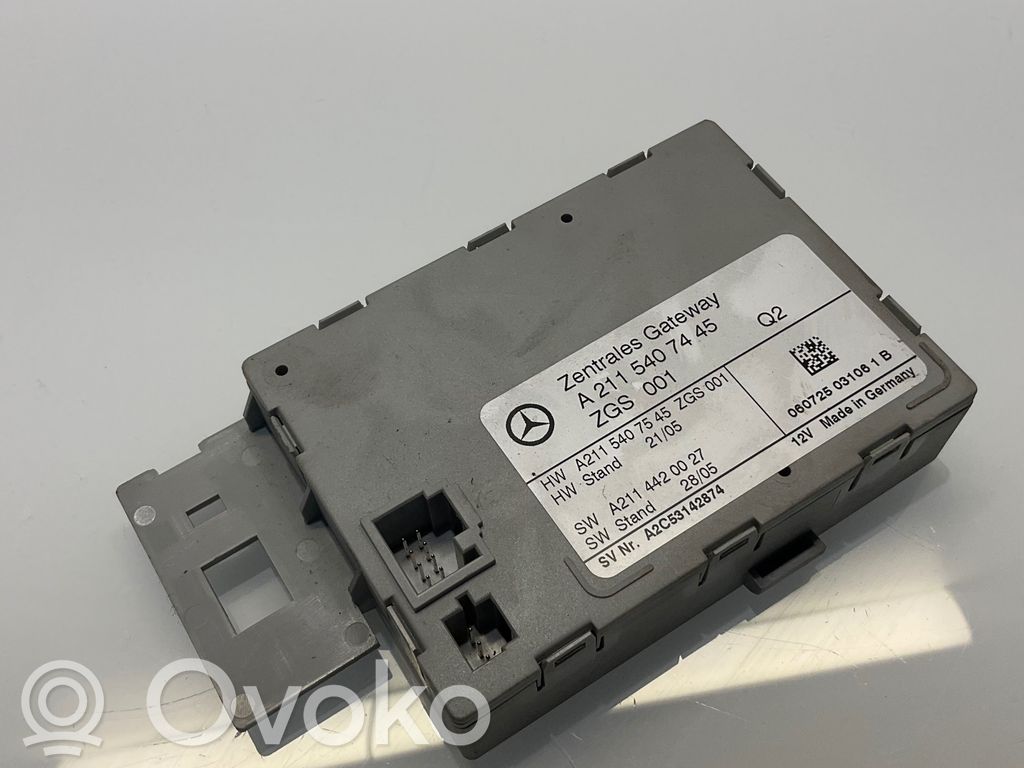 Mercedes-Benz E W211 Gateway control module 