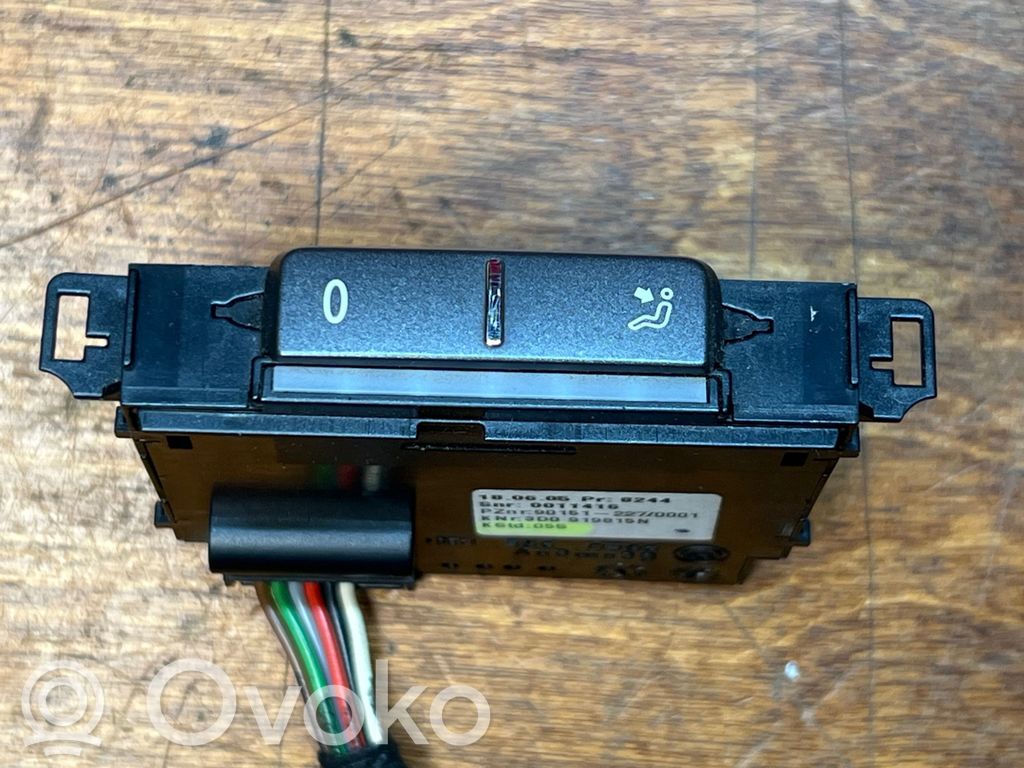 Volkswagen Phaeton Air circulation switch 