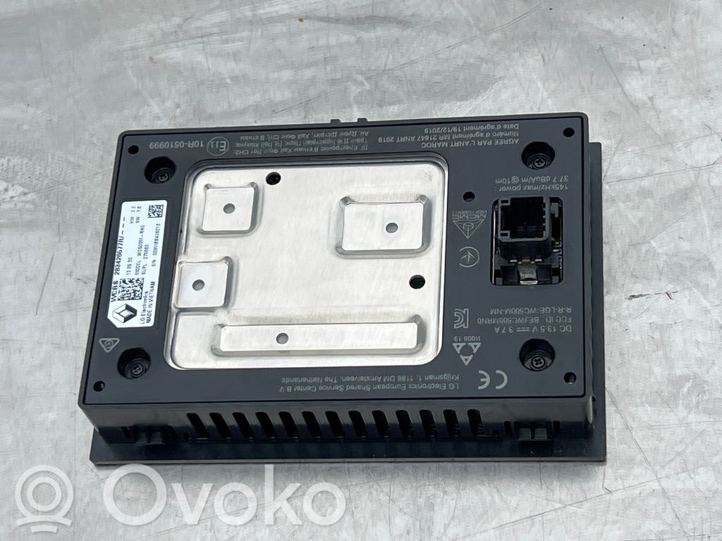 Renault Zoe Wireless charging module 