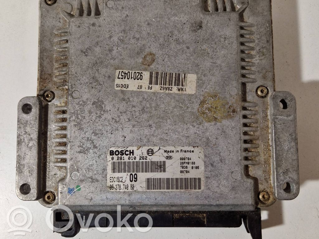 Peugeot 607 Engine control unit/module 
