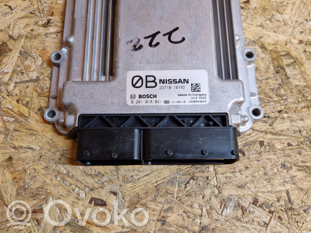 Engine control unit/module   0281018021,237101B98D,1039S43643,237101BY8D