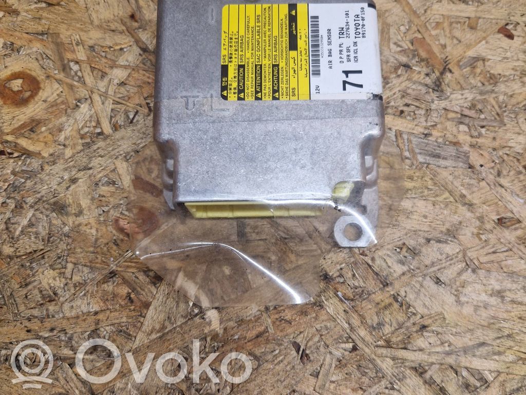 Toyota Verso Airbag control unit/module 