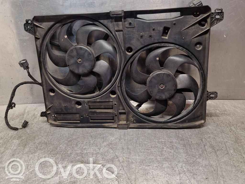 Ford S-MAX Radiator cooling fan shroud 