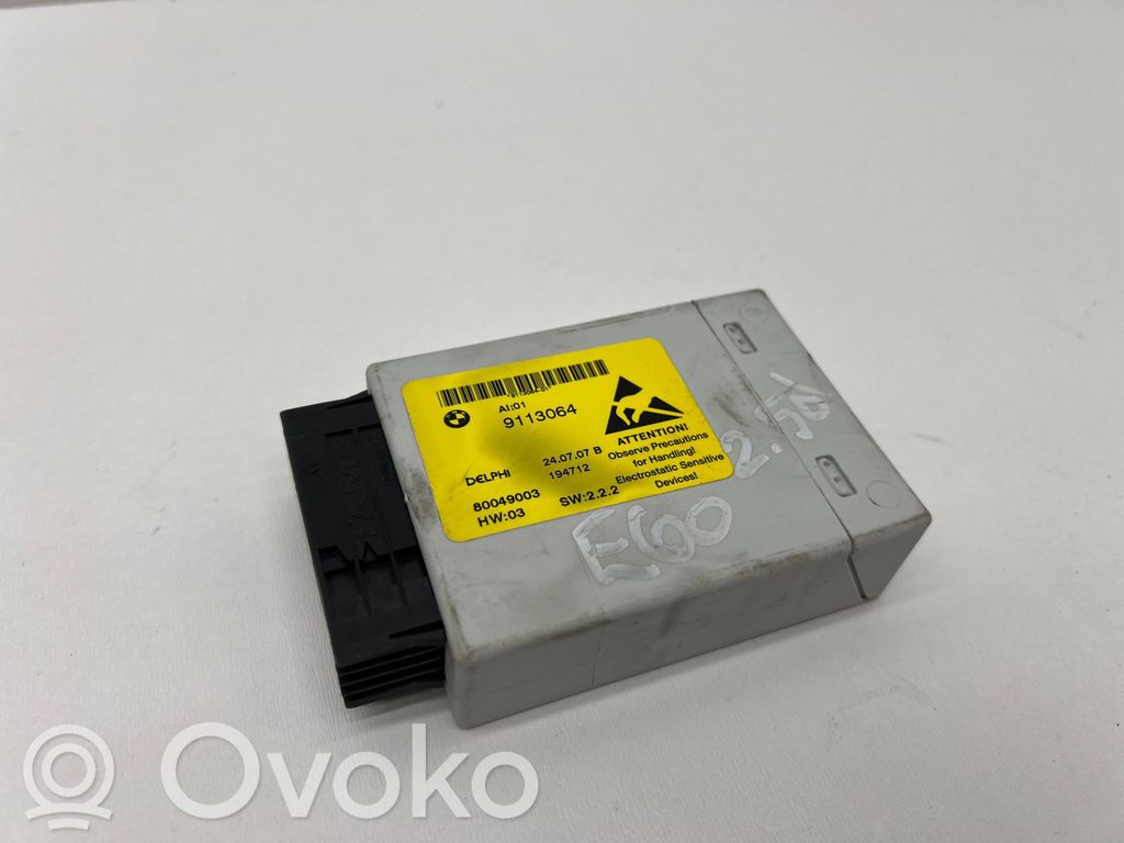 Module d'unité de commande de console centrale   61319113064,9113064,80049003,61319148516