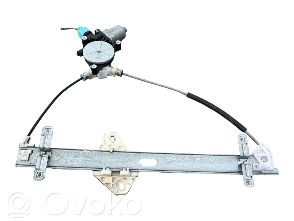 Honda FR-V Front door window regulator with motor 