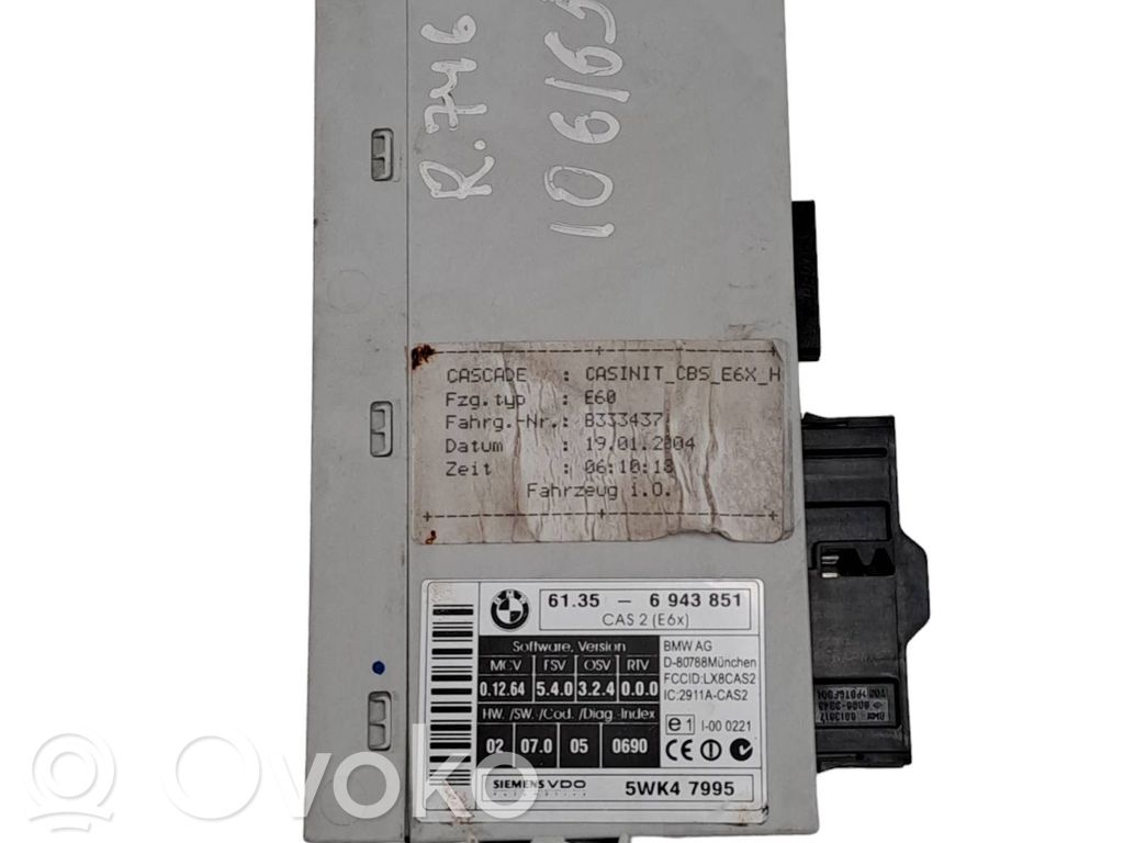 BMW 5 E60 E61 Other relay 