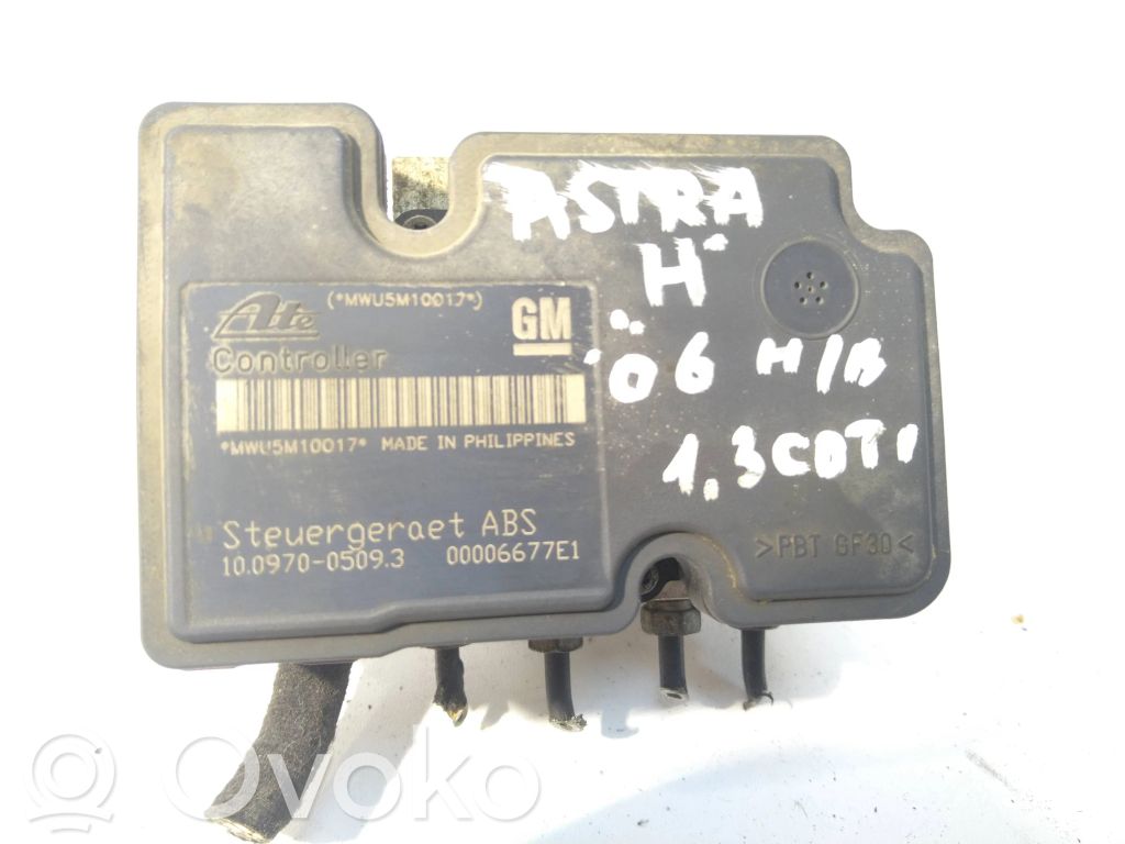 Opel Astra H ABS-pumppu 
