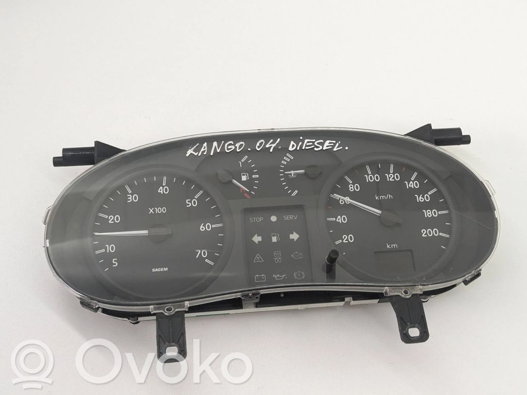 Renault Kangoo I Speedometer (instrument cluster) 