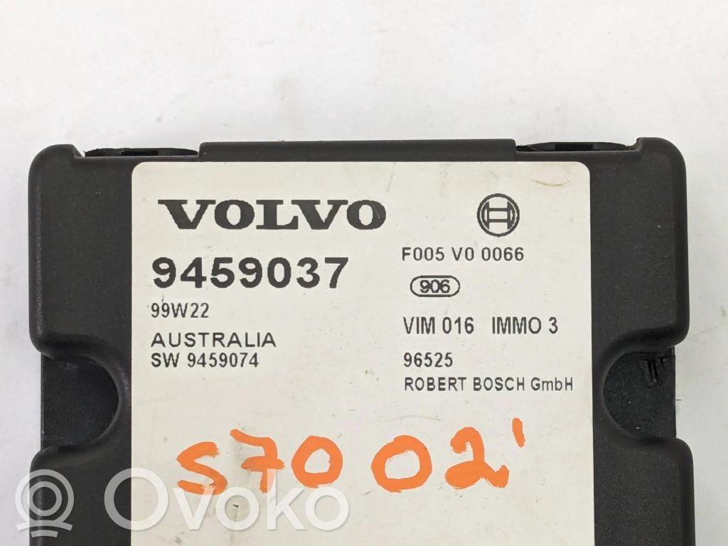 Volvo S70  V70  V70 XC Moduł / Sterownik immobilizera 