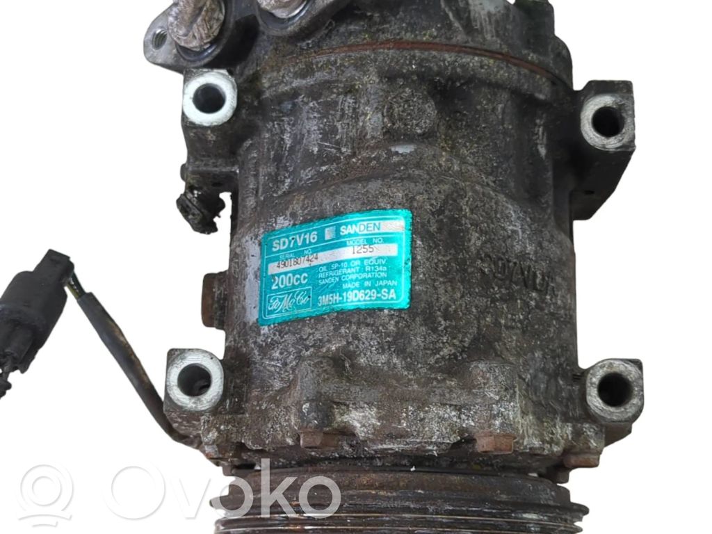 Klimakompressor Pumpe   SD7V161255,4901807424,3M5H19D629SA