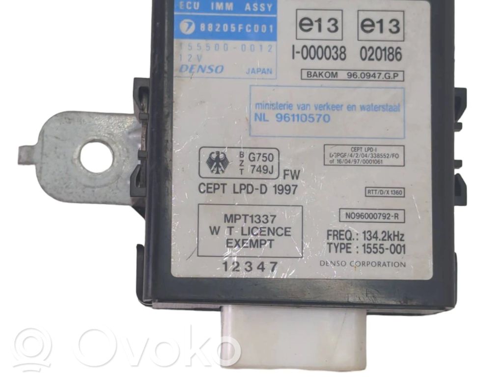 Immobilizer control unit/module   88205FC001,1555000012