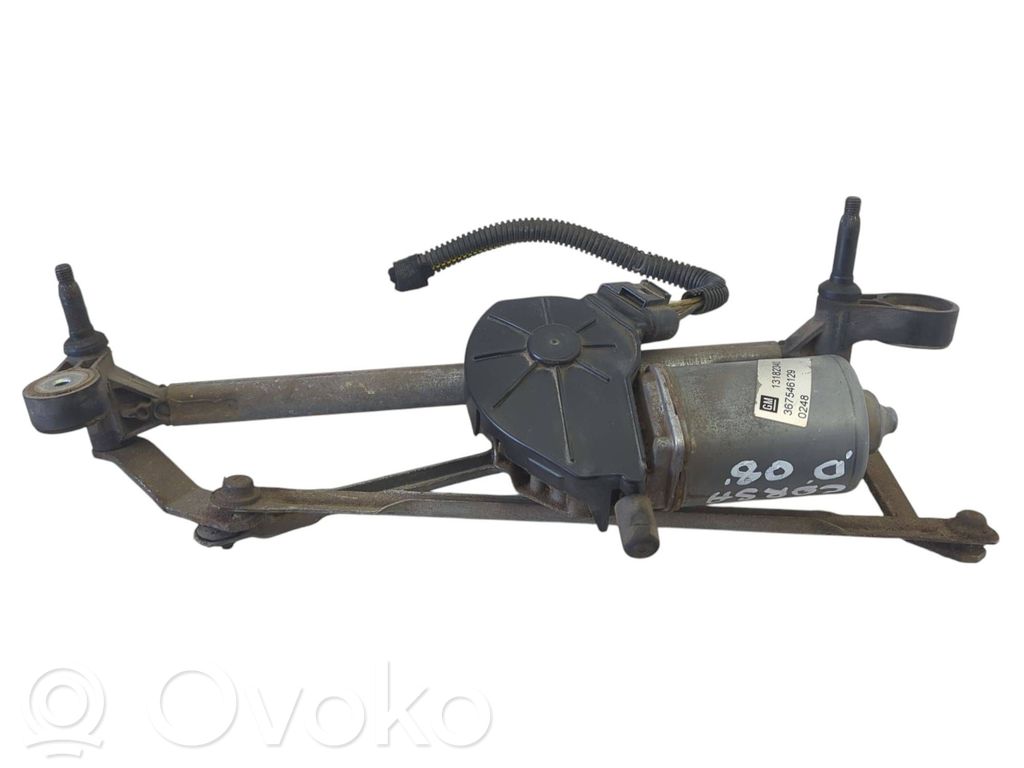 Opel Corsa D Front wiper linkage and motor 