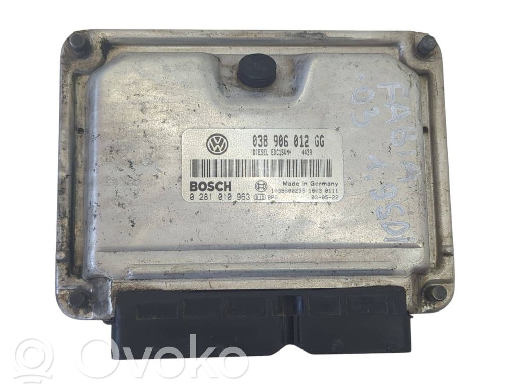 Skoda Fabia Mk1 (6Y) Unitate/modul de control motor 